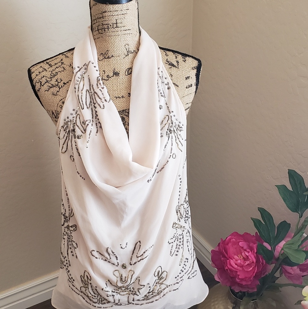 Halter Chiffon top